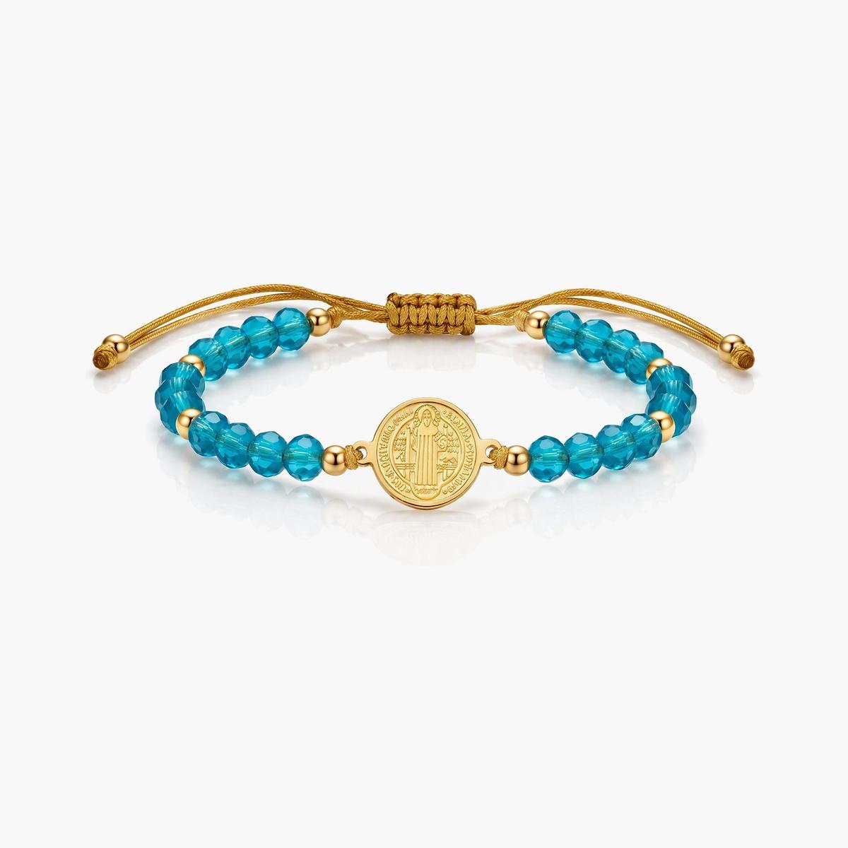 Vintage Saint Medal Bracelet
