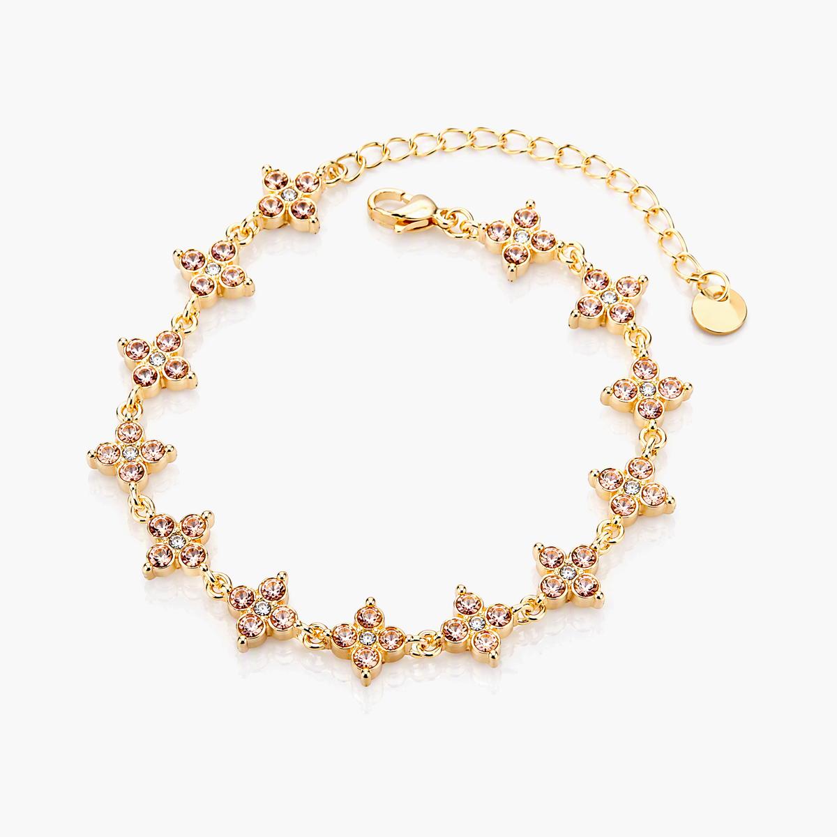 Dainty Four-Leaf Clover Bracelet