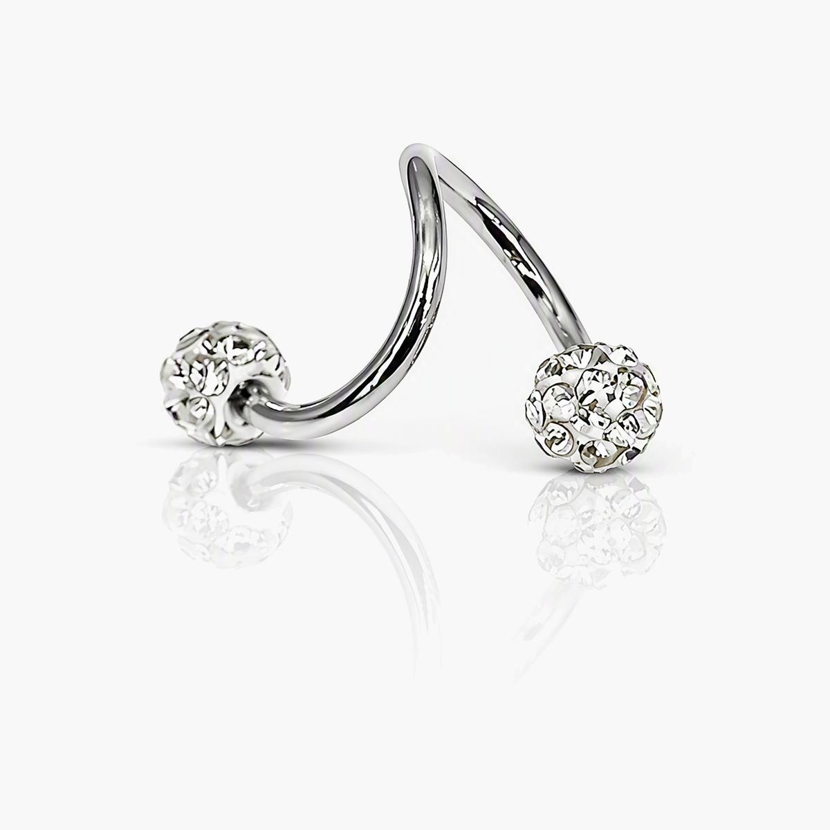 Double Stone Curve Barbell