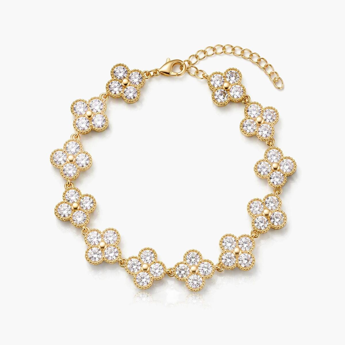 Four-Leaf Clover Bracelet