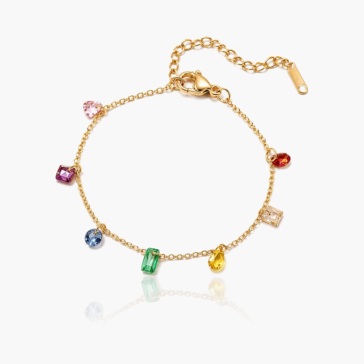 Dainty Multi-Stone Bracelet