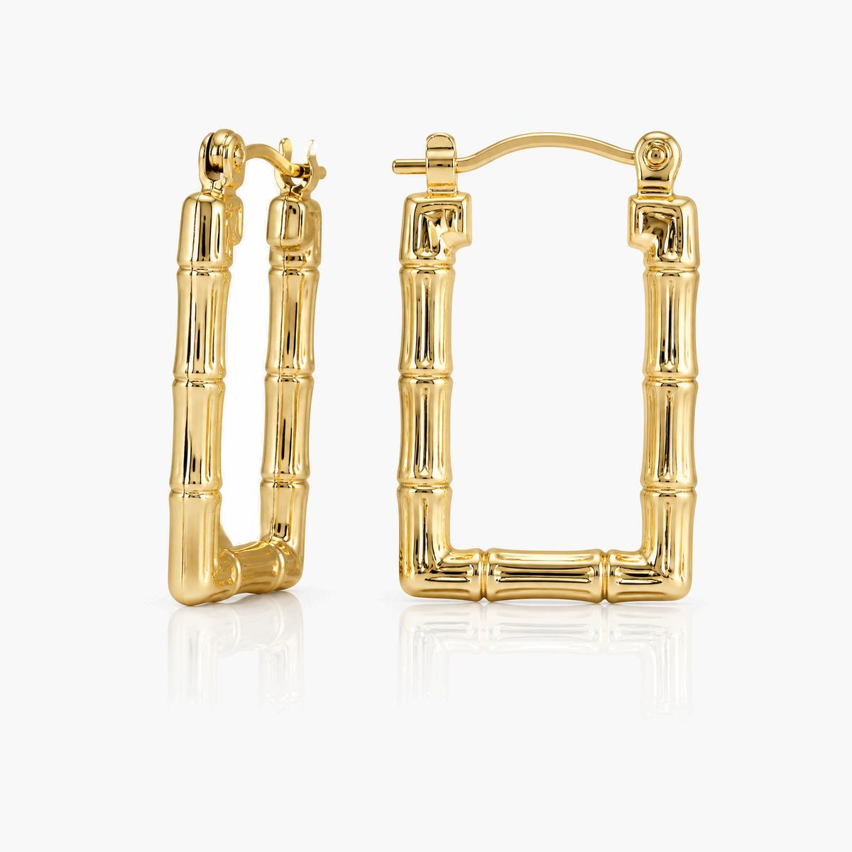 Trendy Geometric Hoop Earrings