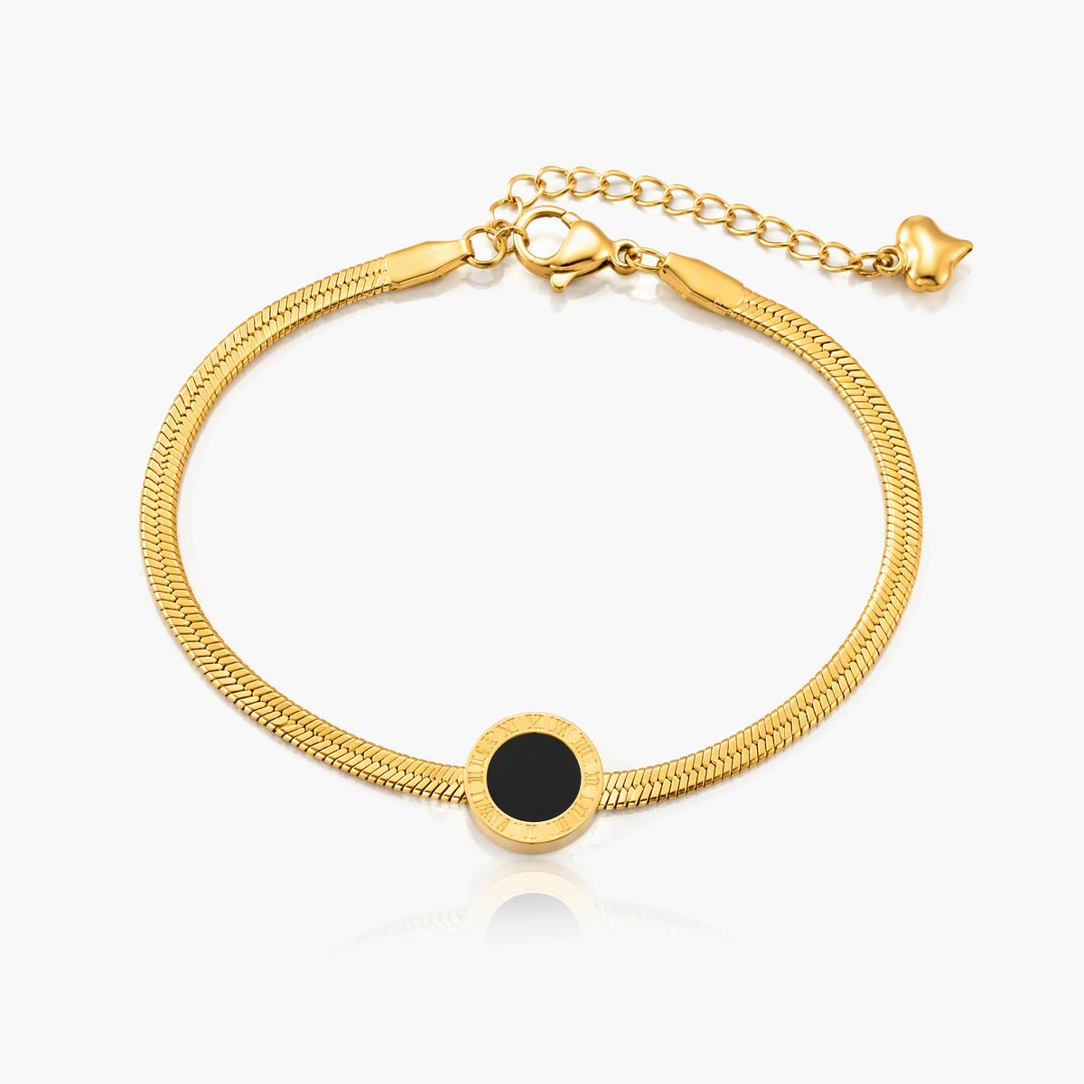 Dainty Four-Leaf Clover Bracelet