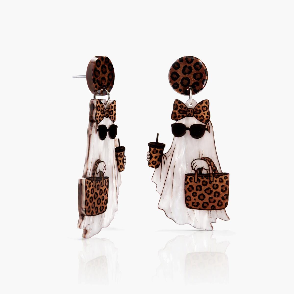 Cute Ghost Drop Earrings