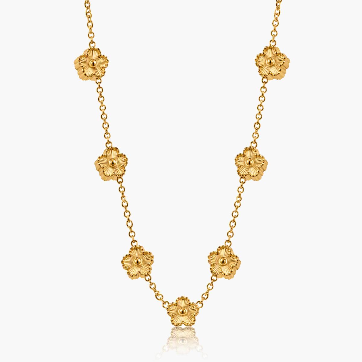 Dainty Four-Leaf Clover Necklace