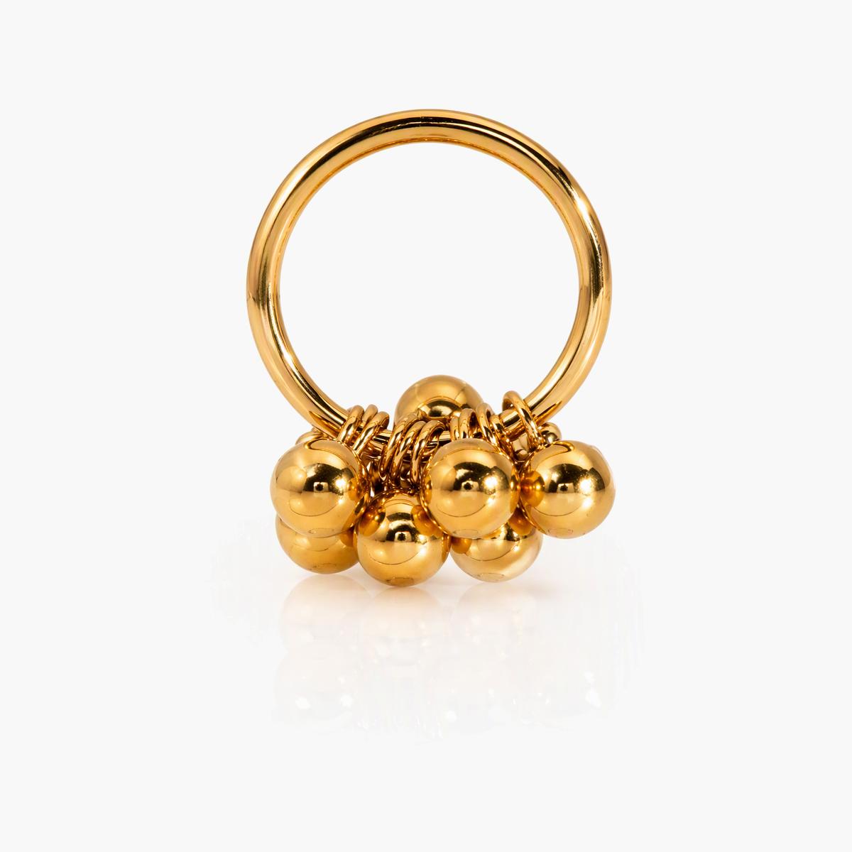 Trendy Ball Cluster Ring