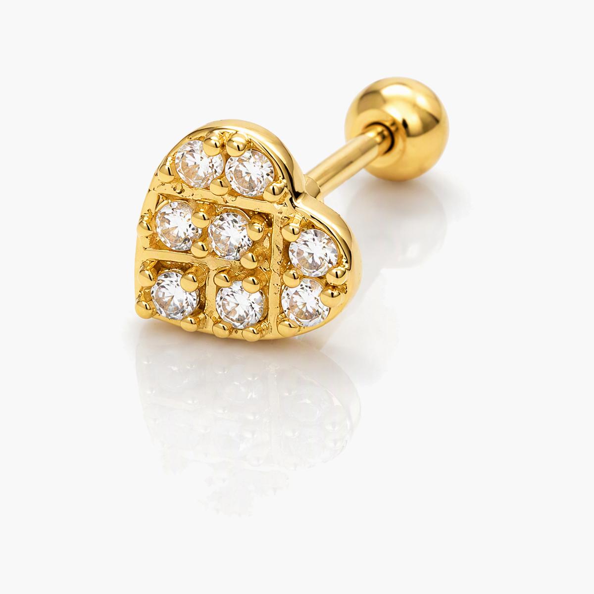 Cute Heart Stud Earrings