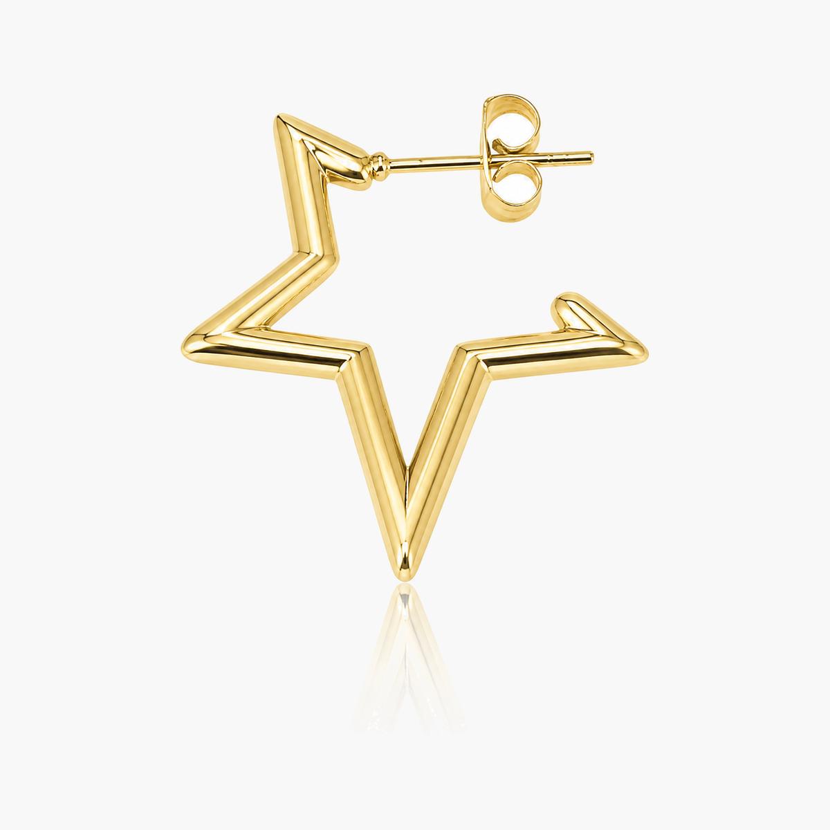 Trendy Lightning Bolt Stud Earrings