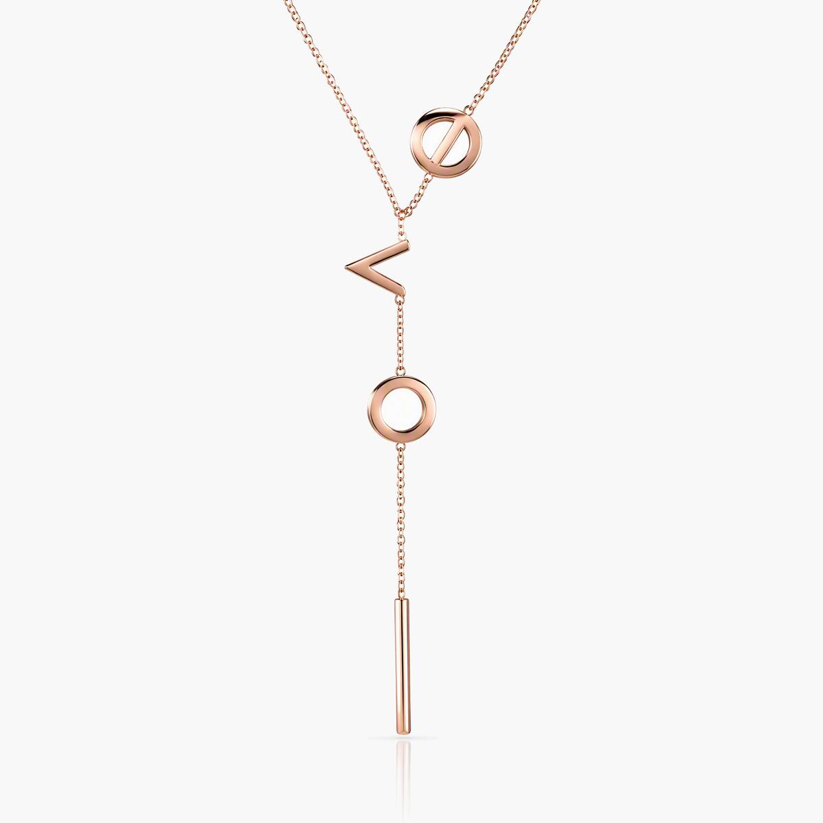 Minimalist Geometric Bar Necklace
