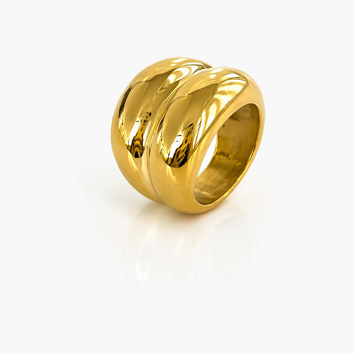 Chunky Multi-Band Ring