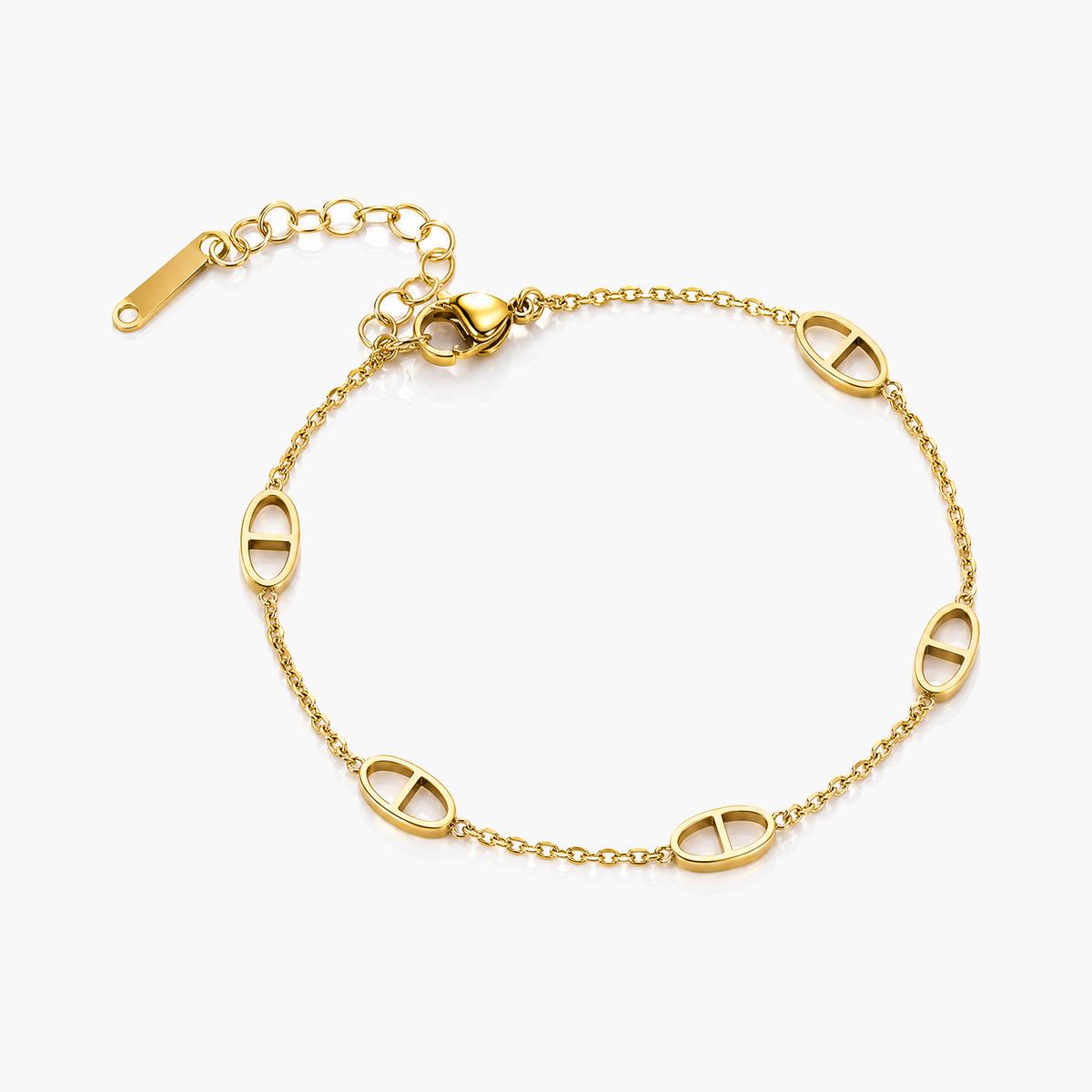 Dainty Oval Link Bracelet