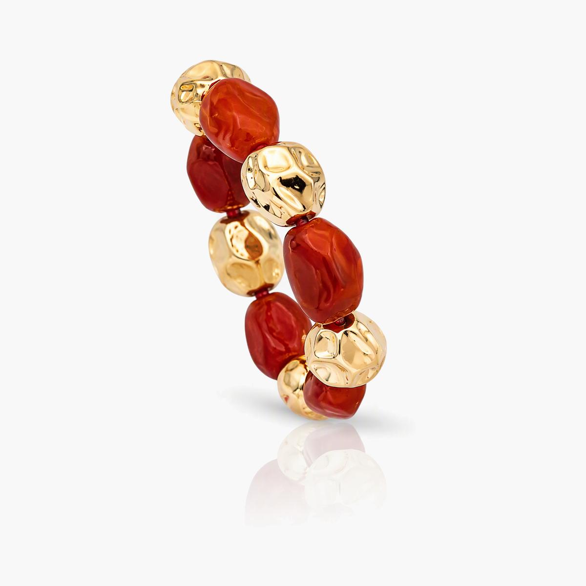 Boho Square Stone Bracelet