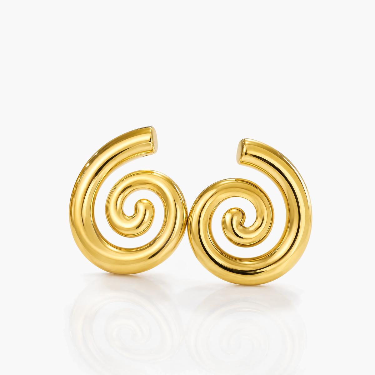 Trendy Mixed Shape Stud Earrings