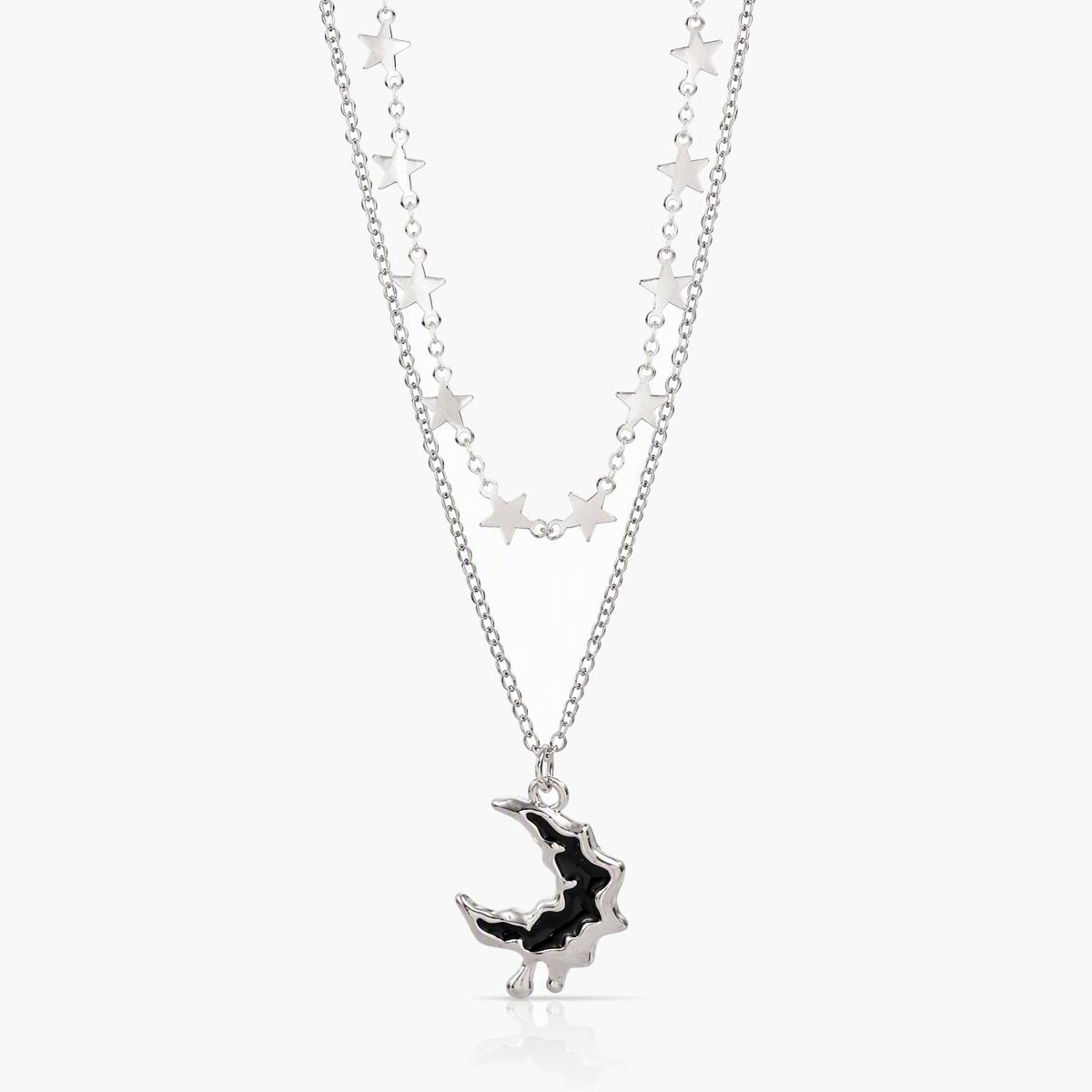 Trendy Star Chain Layered Necklace