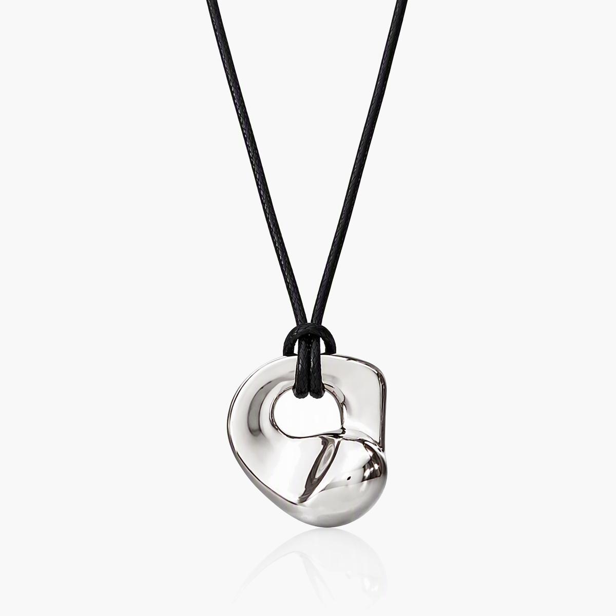 Minimalist Irregular Organic Pendant Necklace
