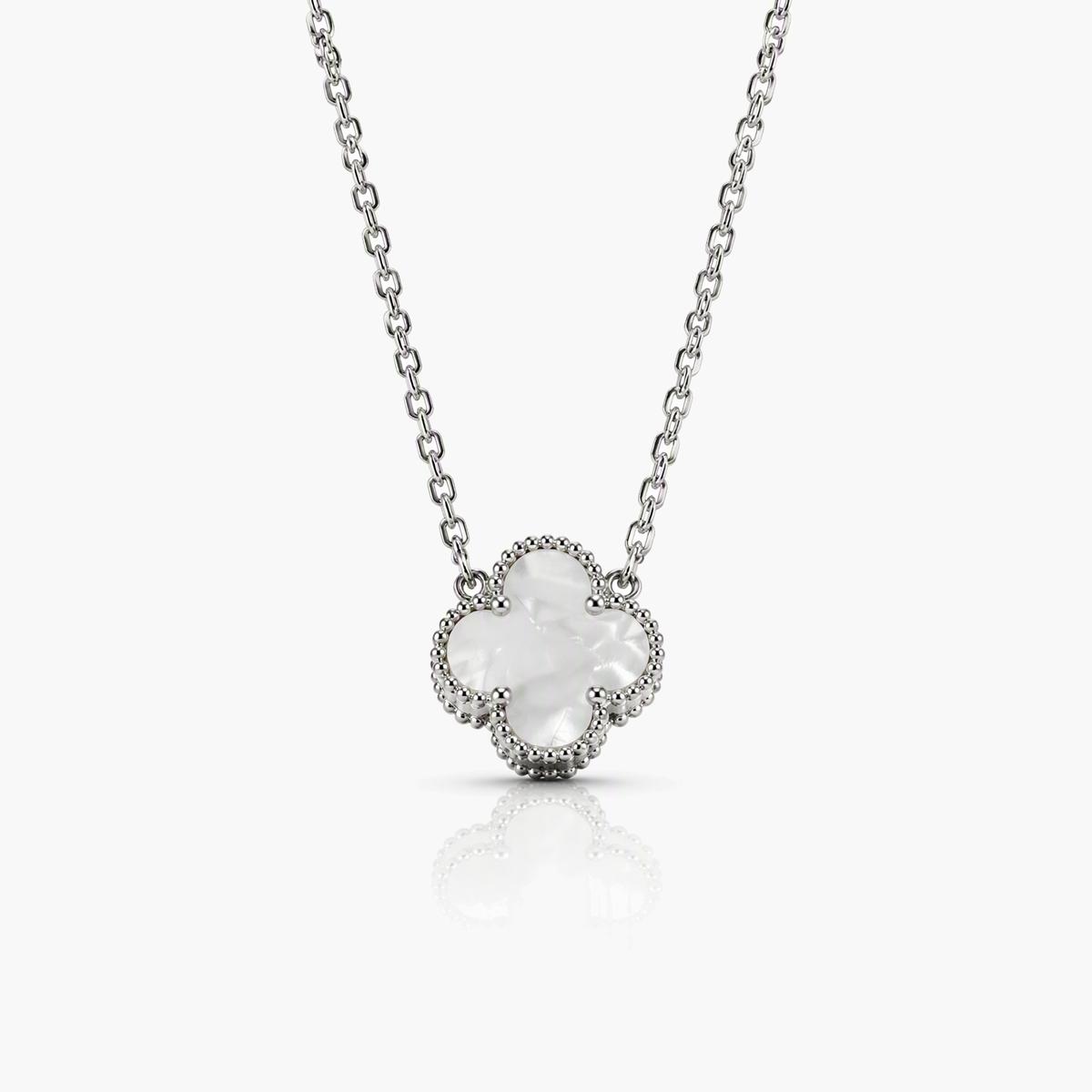 Four-Leaf Clover Pendant Necklace