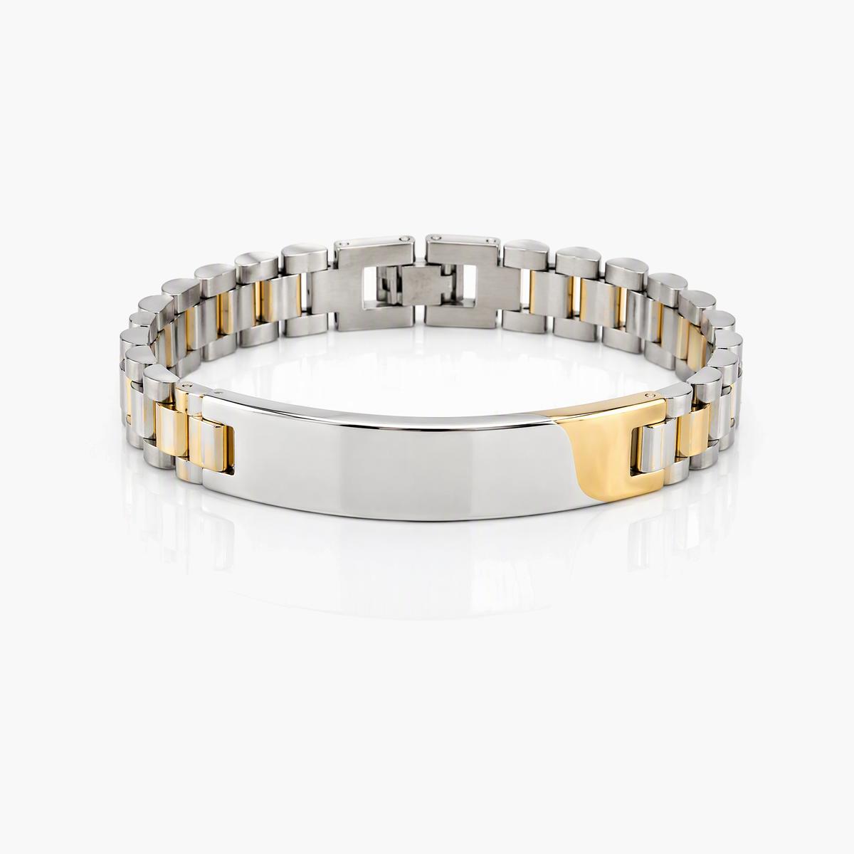 Minimalist Rectangular Plate Bracelet