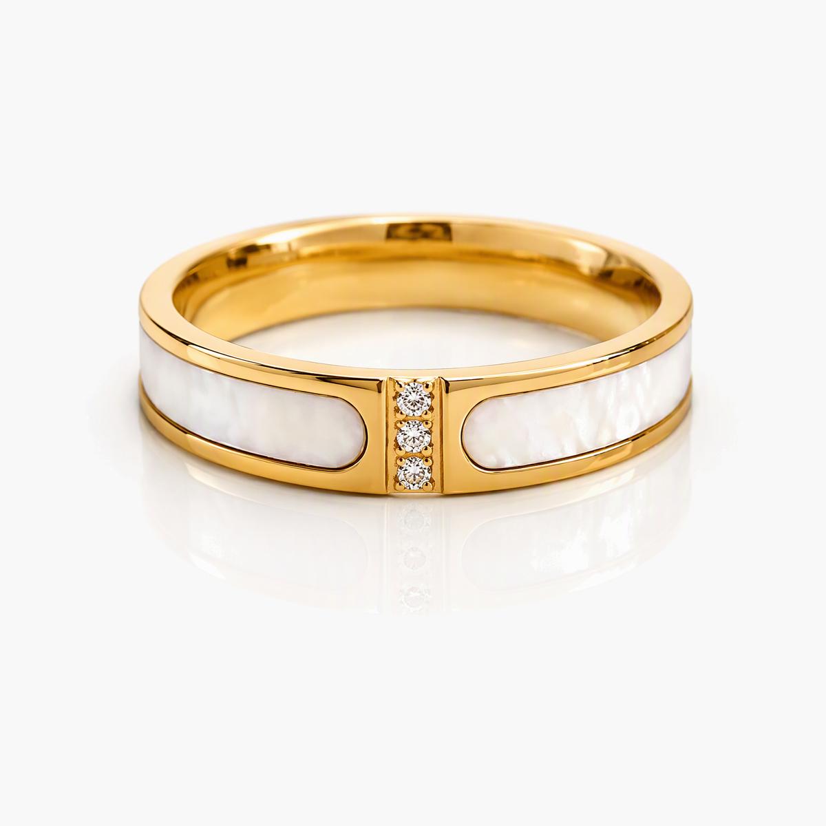 Minimalist Bar Rectangle Ring