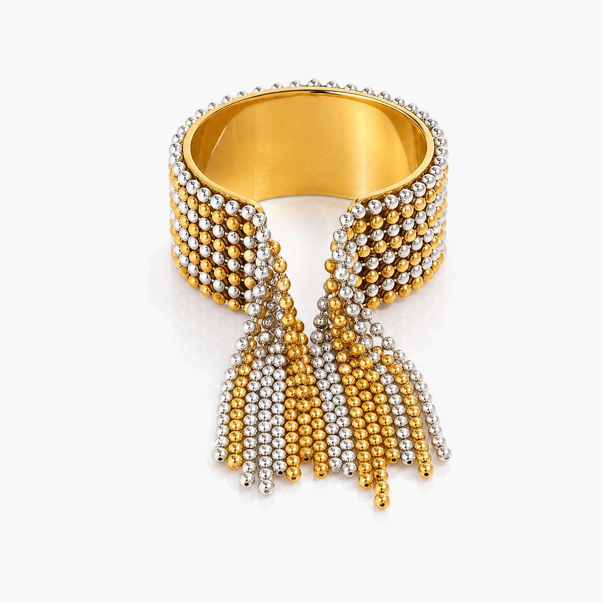 Trendy Multi-Band Tassel Ring
