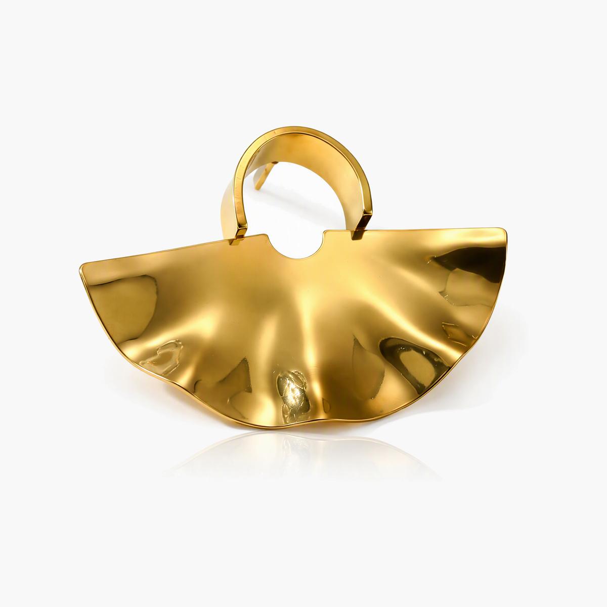 Trendy Fan Shape Earrings