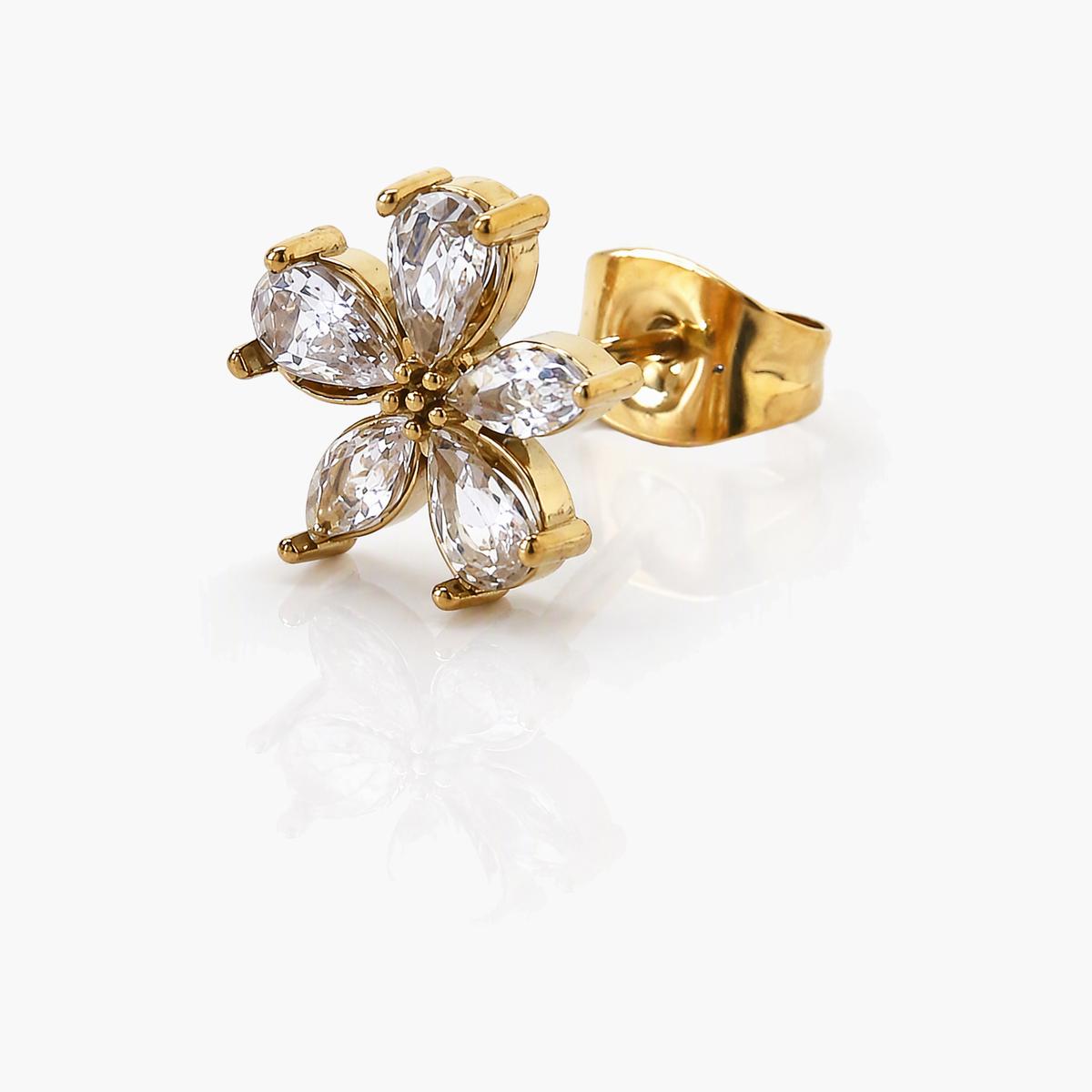Dainty Flower Stud Earrings