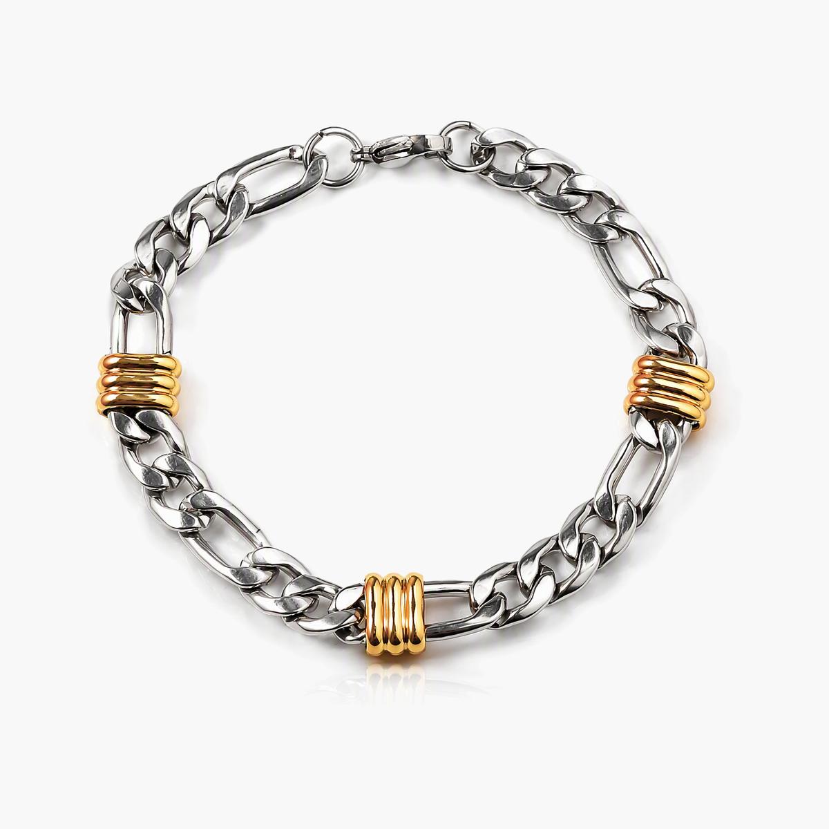 Mixed Chain Link Bracelet