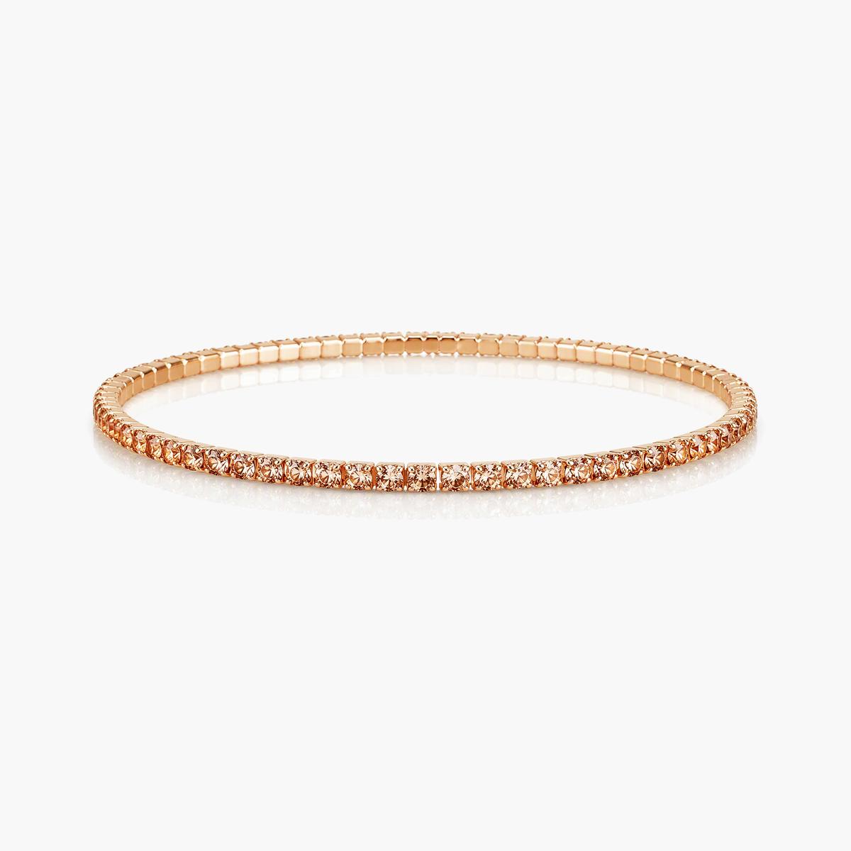 Trendy Paved Tennis Bracelet