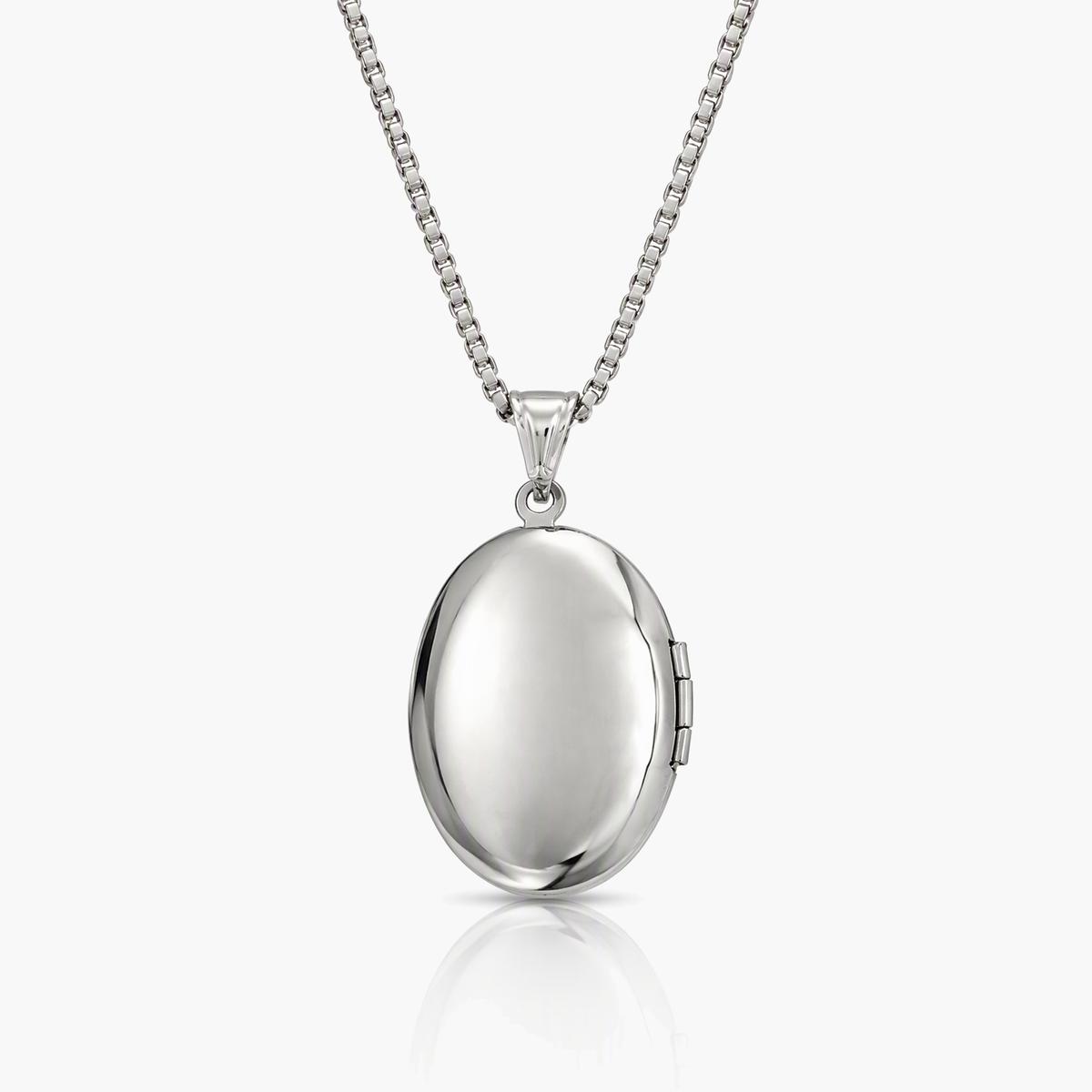 Heart Locket Pendant Necklace