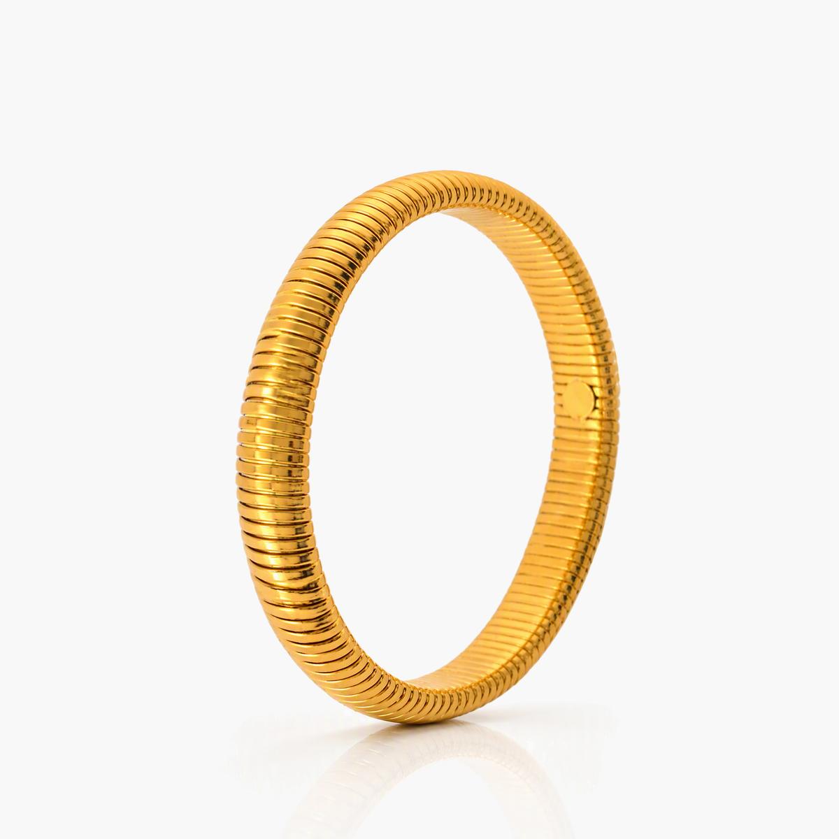 Ribbed Bangle