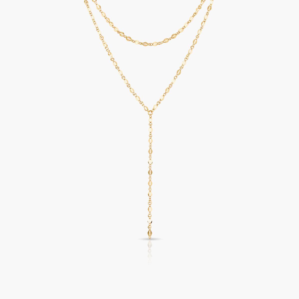 Dainty Double Layer Y-Necklace