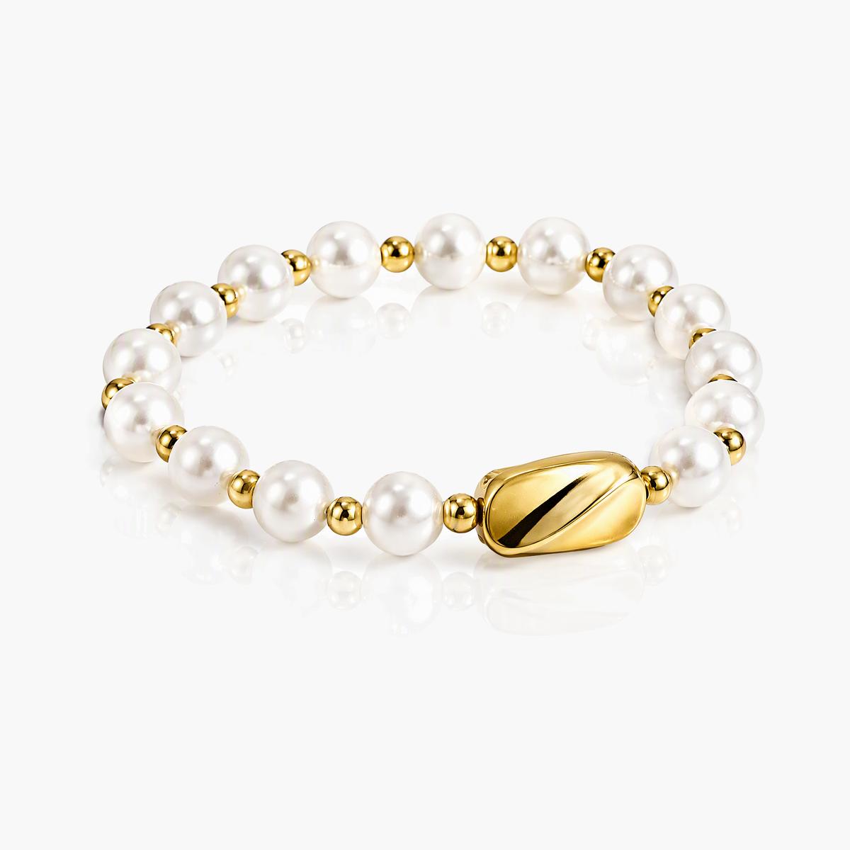 Trendy Pearl Bow Knot Bracelet