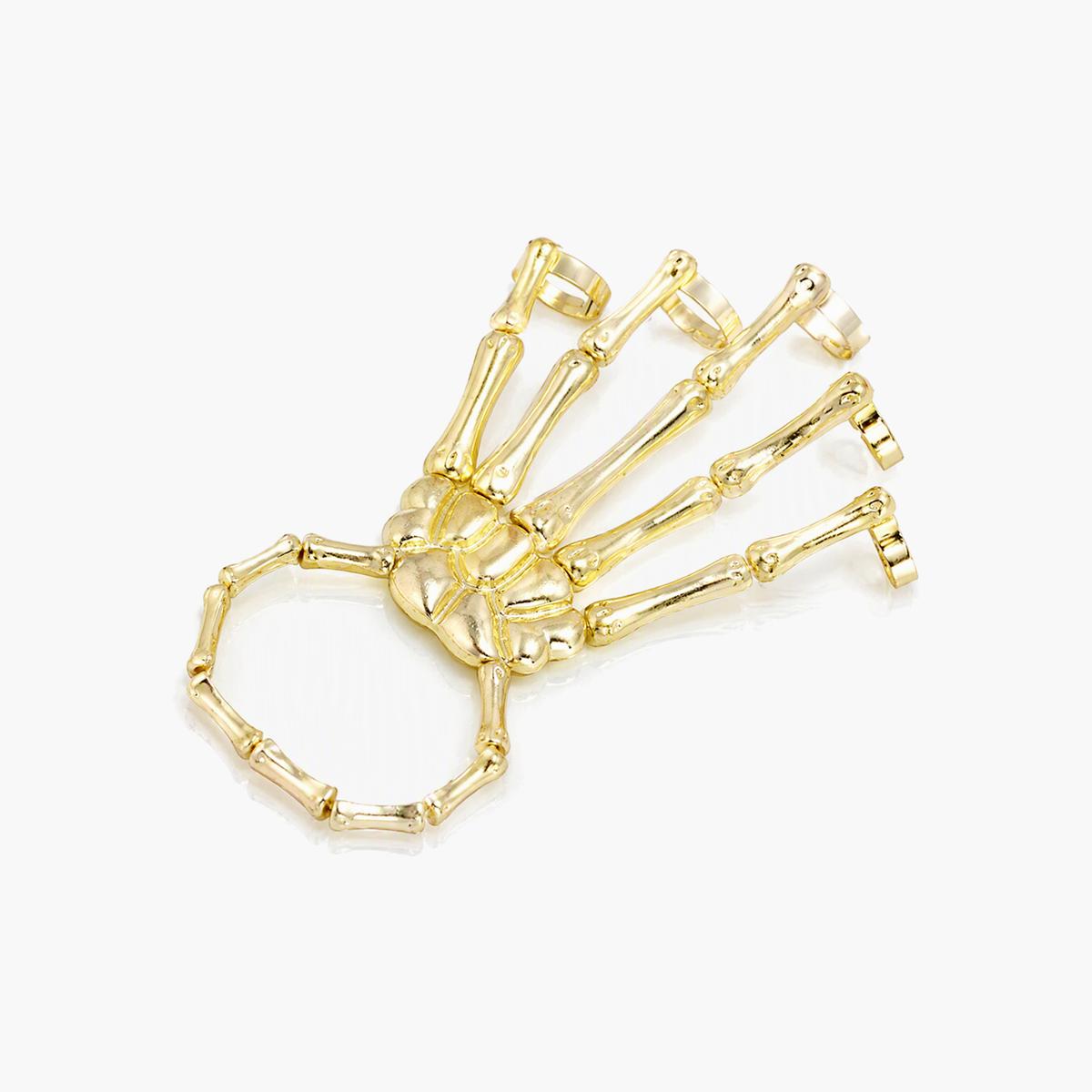 Trendy Skeleton Hand Bracelet