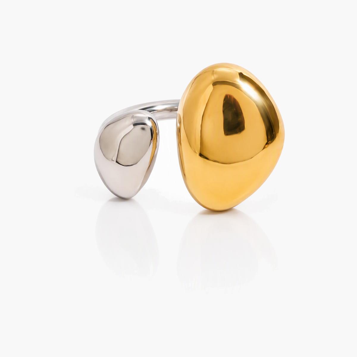 Minimalist Double Stone Ring