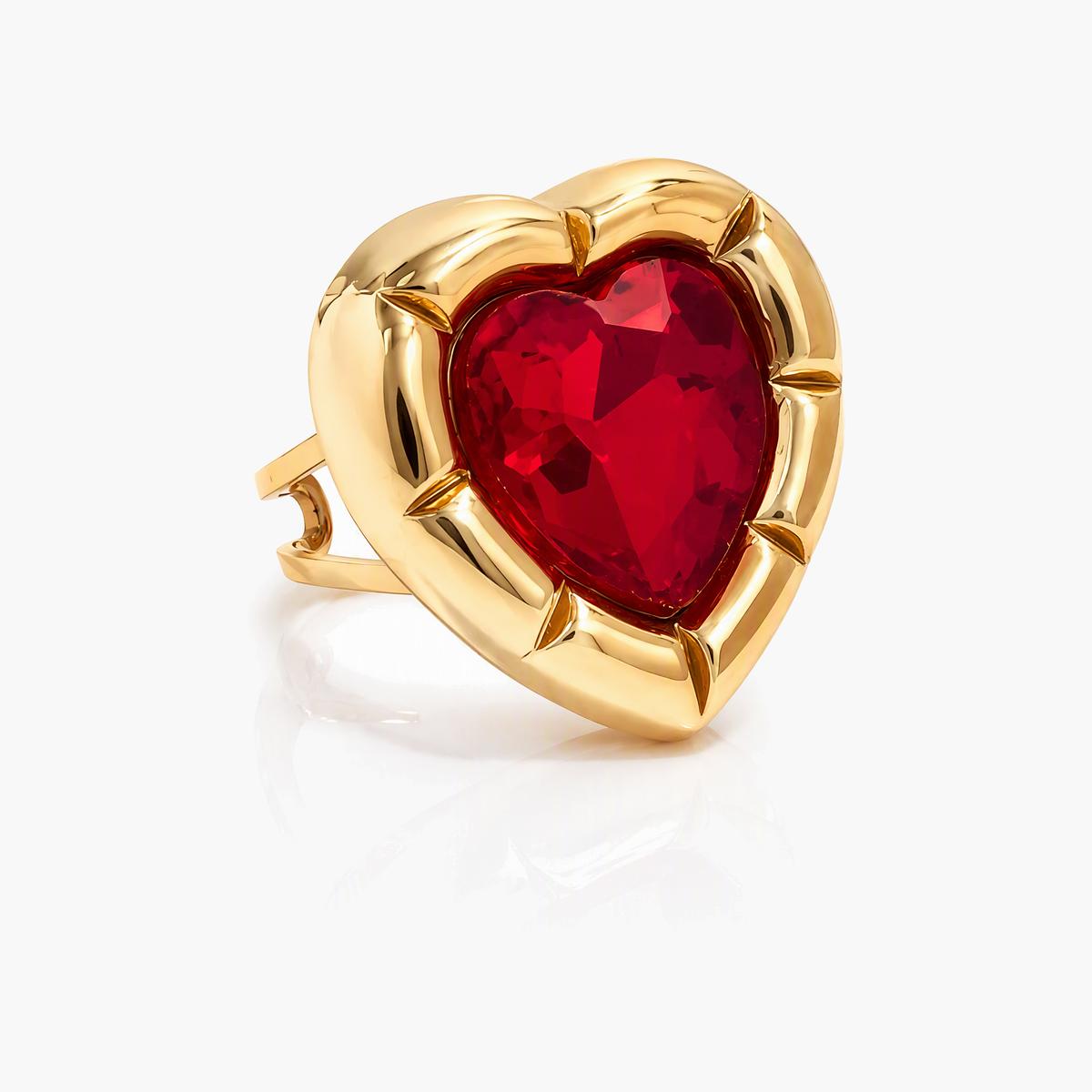 Trendy Heart Ring