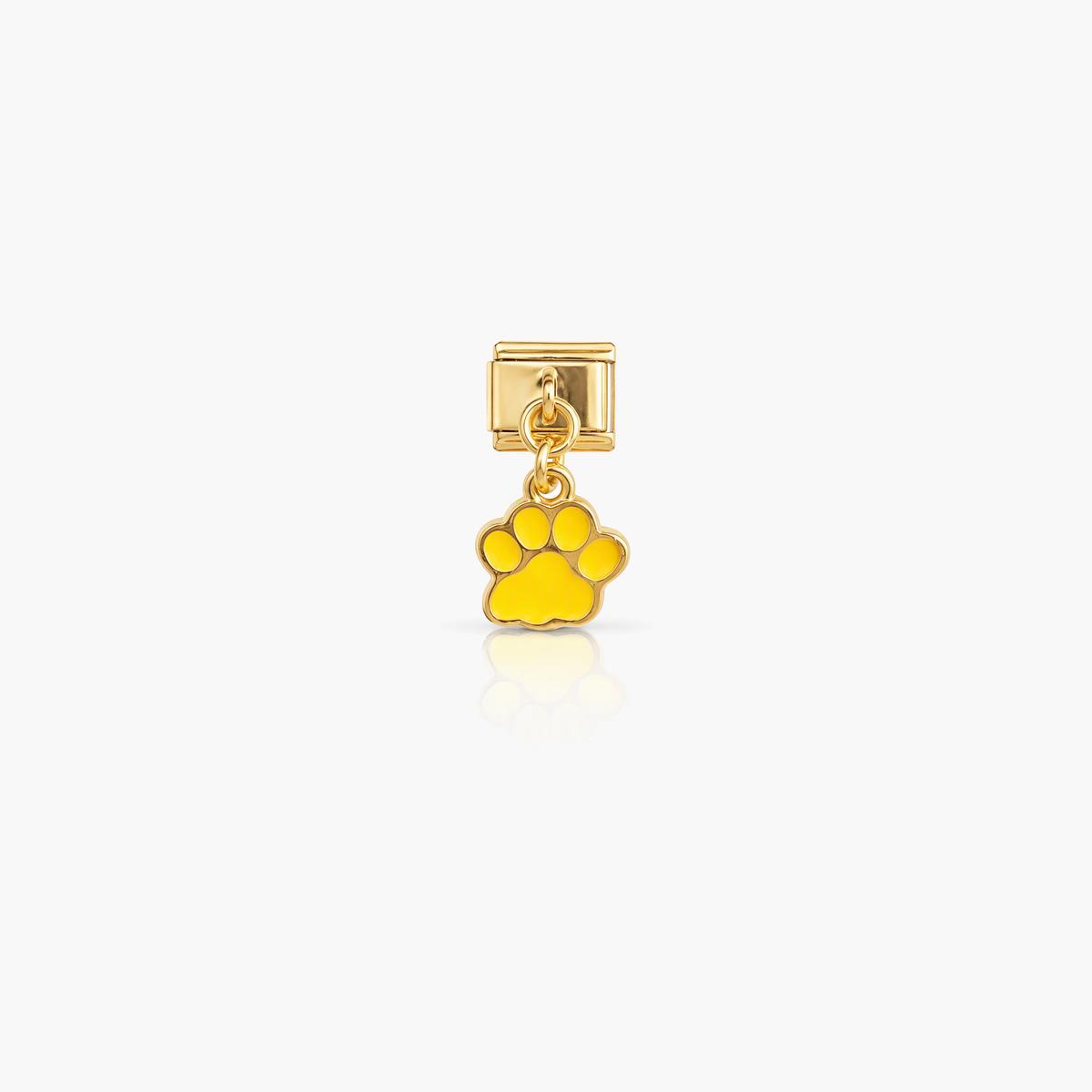 Cute Paw Print Charm