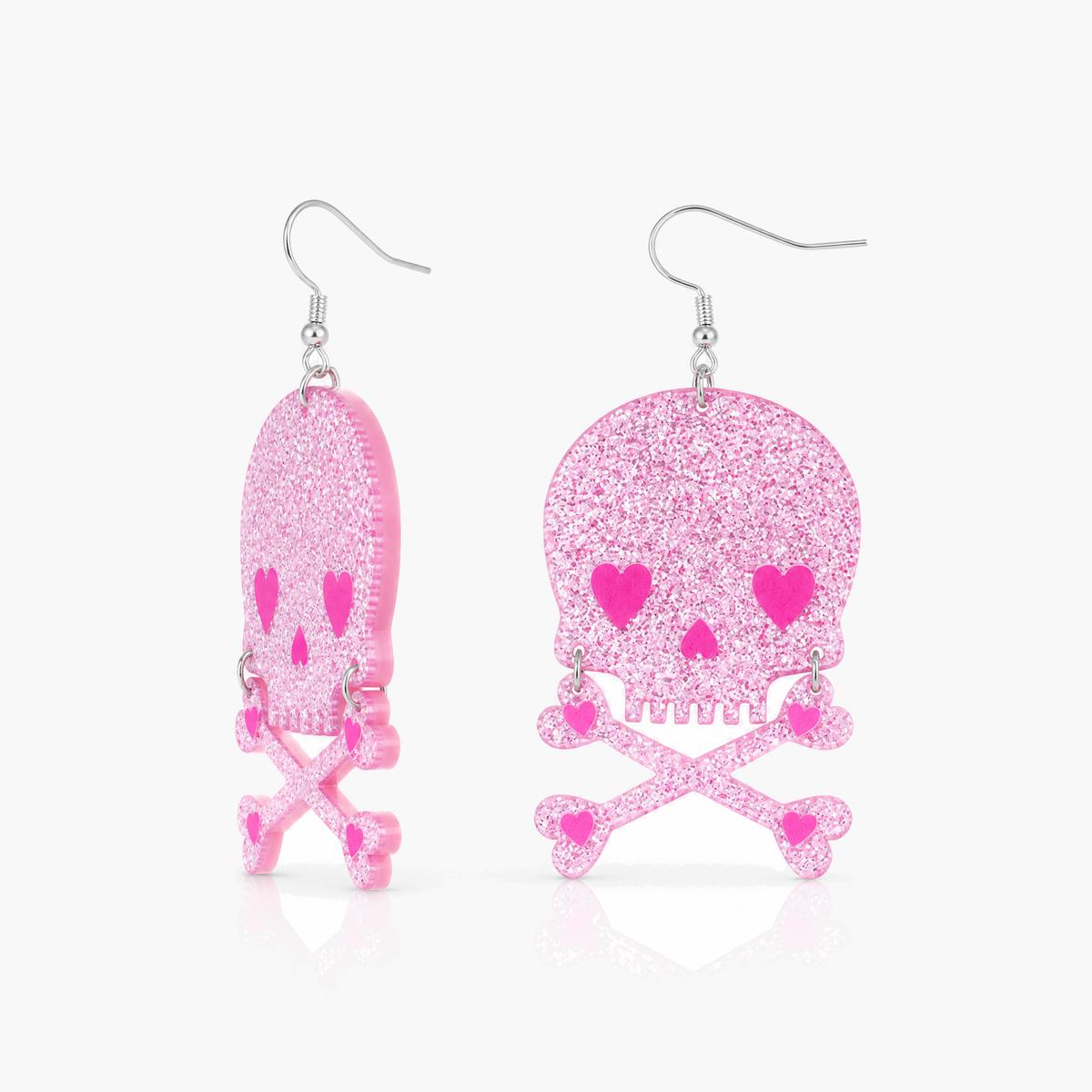 Cute Skull Drop Earrings