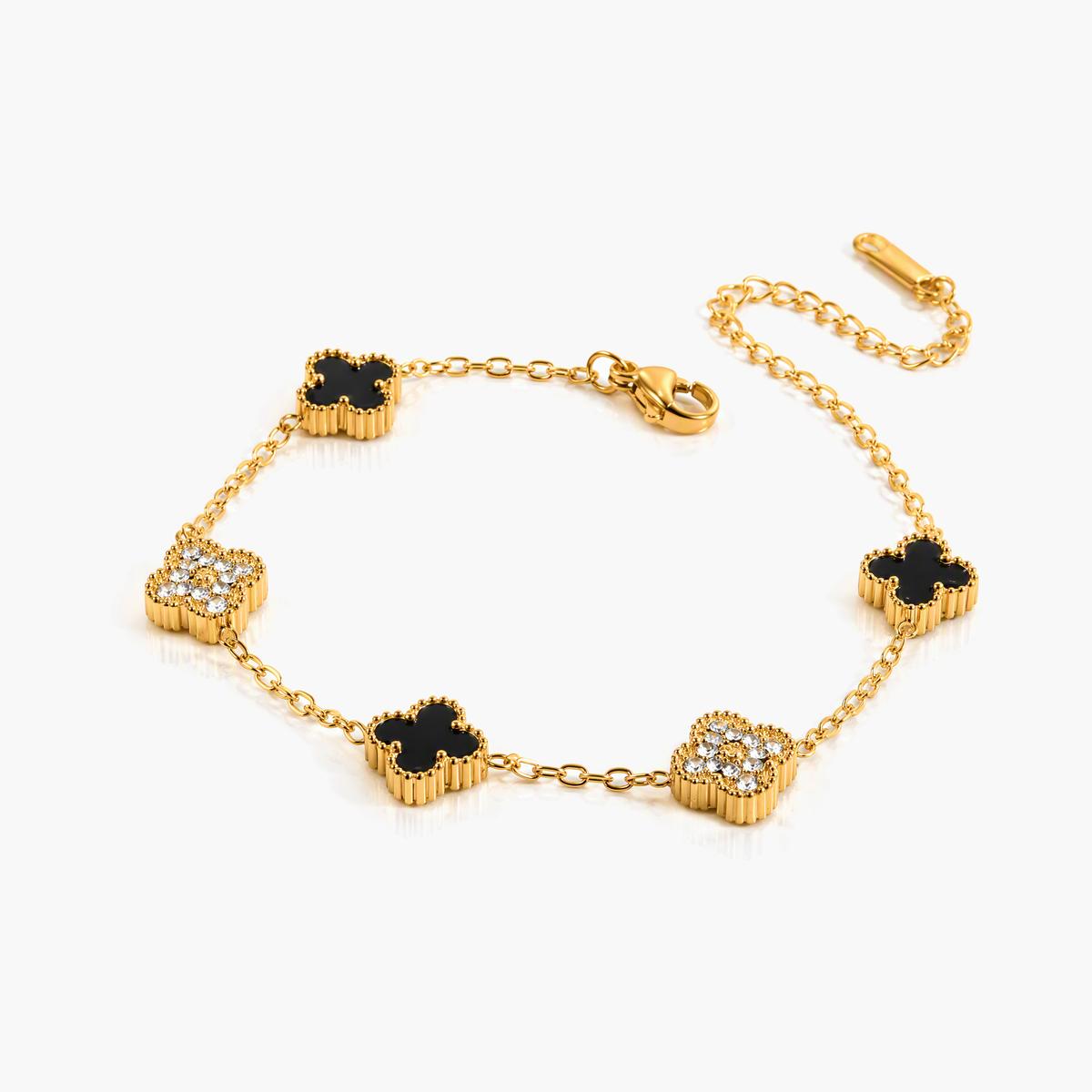 Four-Leaf Clover Bracelet