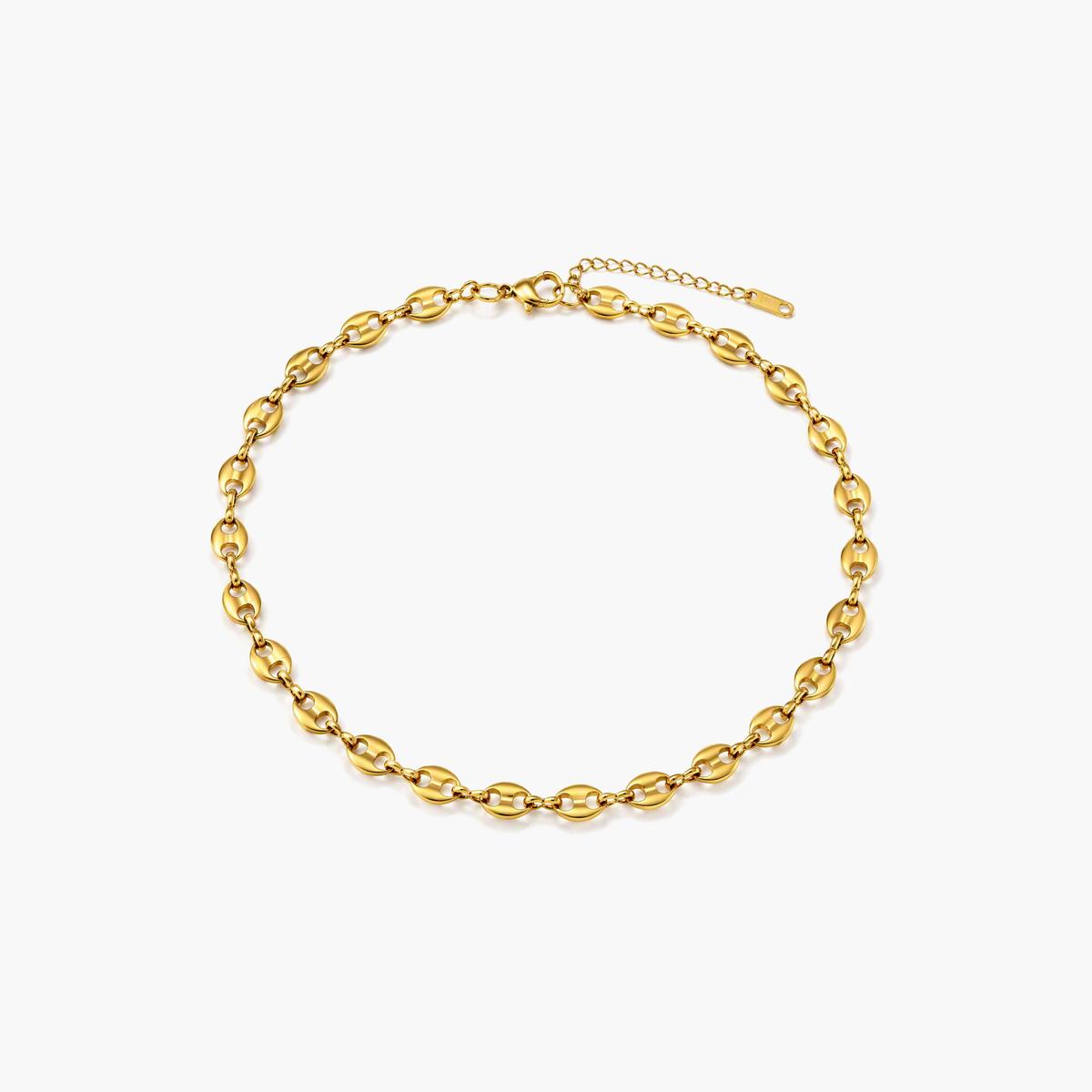 Minimalist Oval Link Chain Necklace