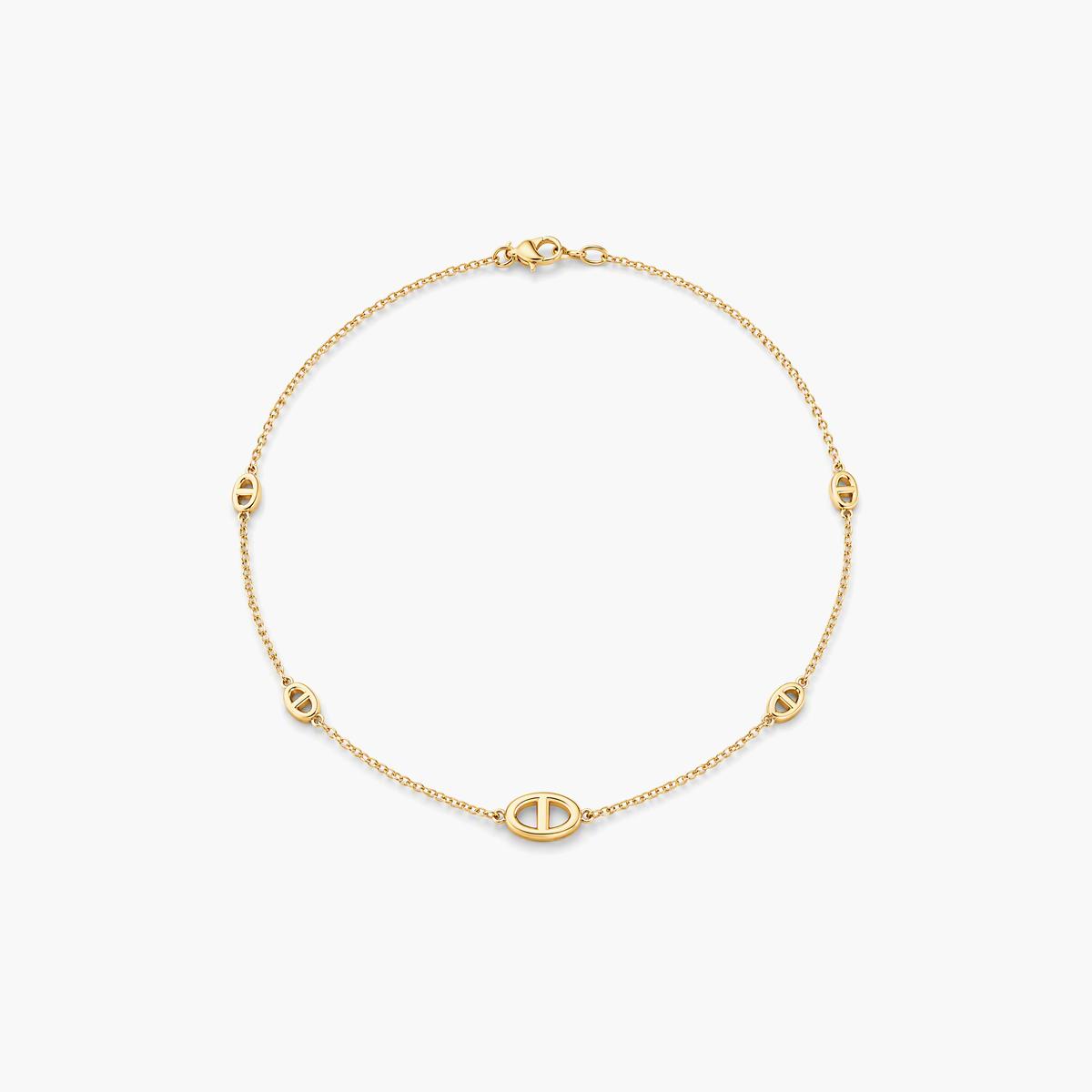 Minimalist Oval Link Necklace