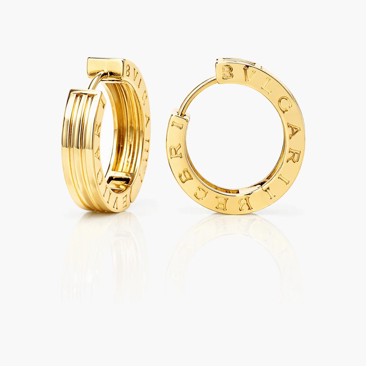 Luxury Logo Band Hoop Earrings