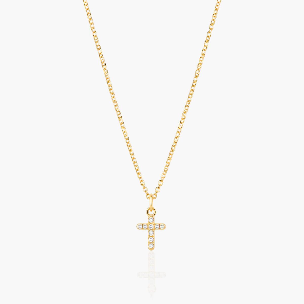 Dainty Cross Pendant Necklace