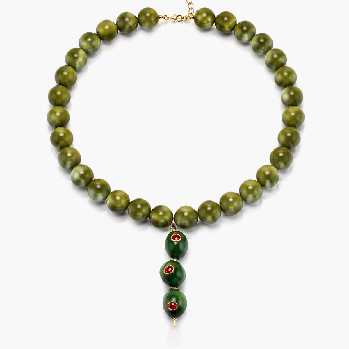 Boho Twist Bead Necklace
