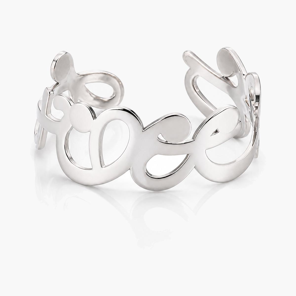 Geometric Open Cuff Bracelet