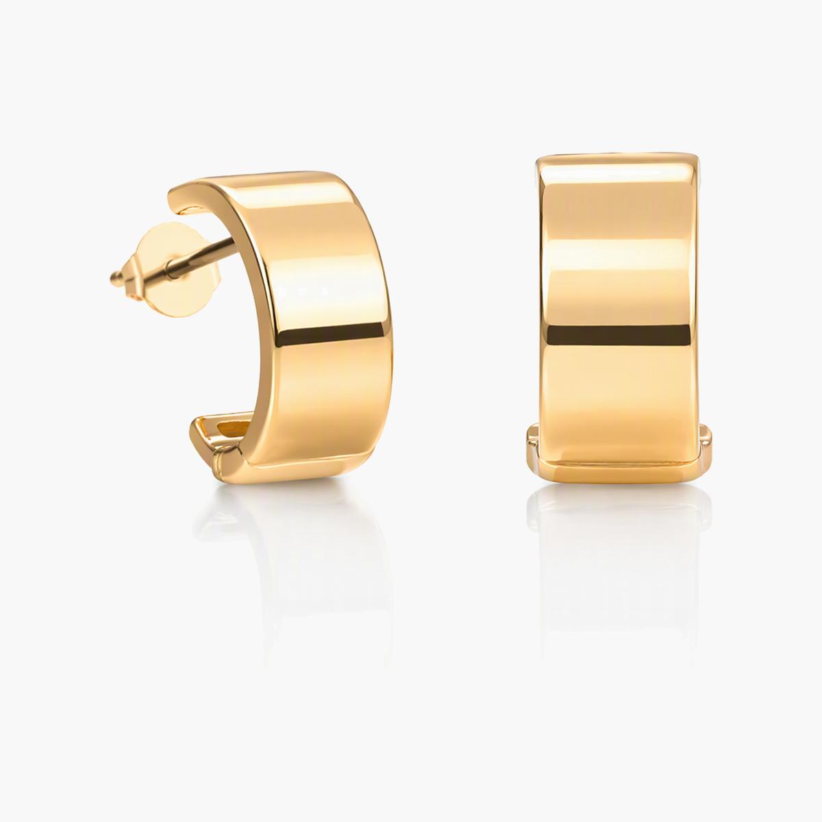 Minimalist Hinged Hoop Earrings