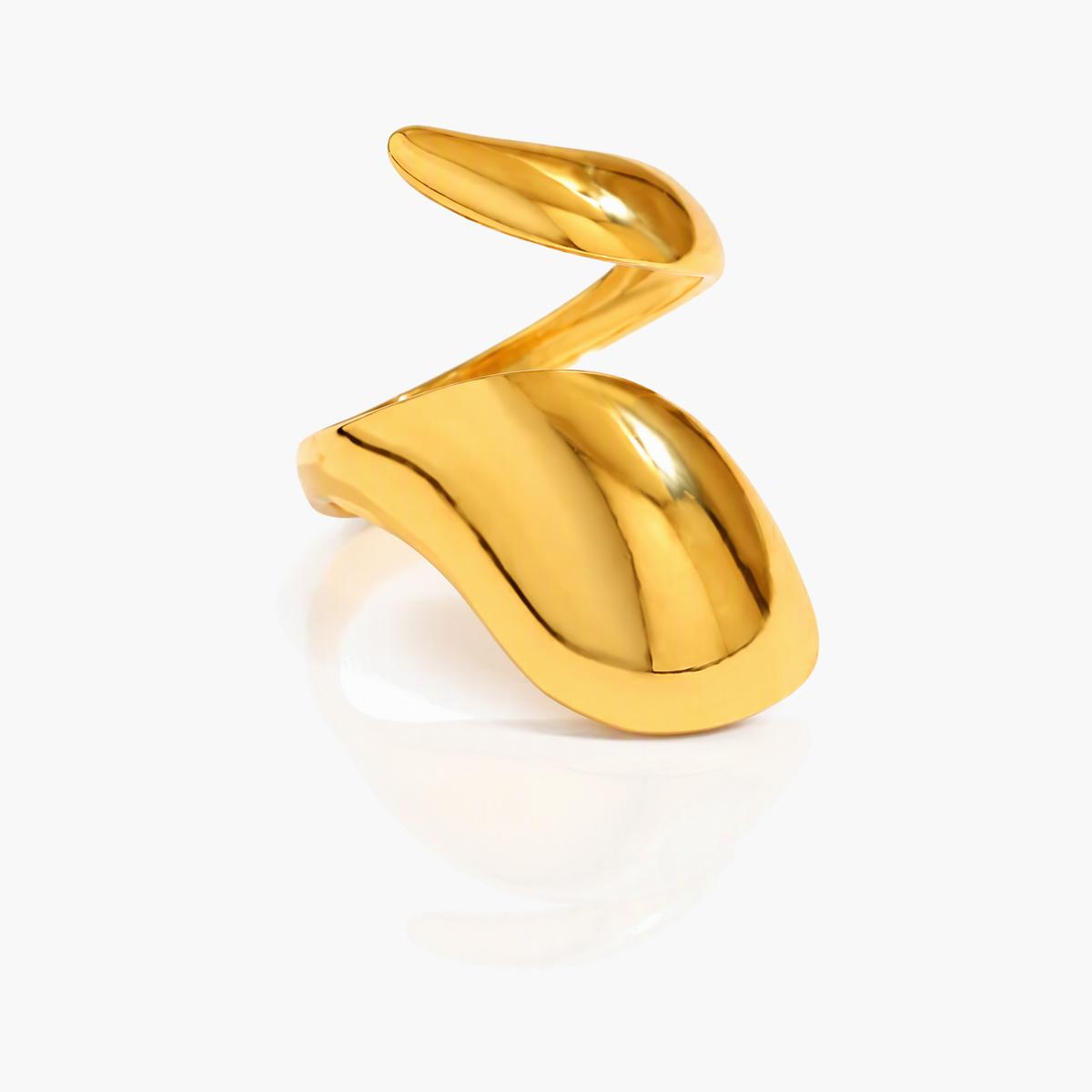 Irregular Open Wrap Ring