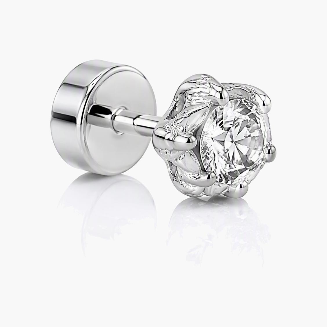 Dainty Flower Cluster Stud Earrings