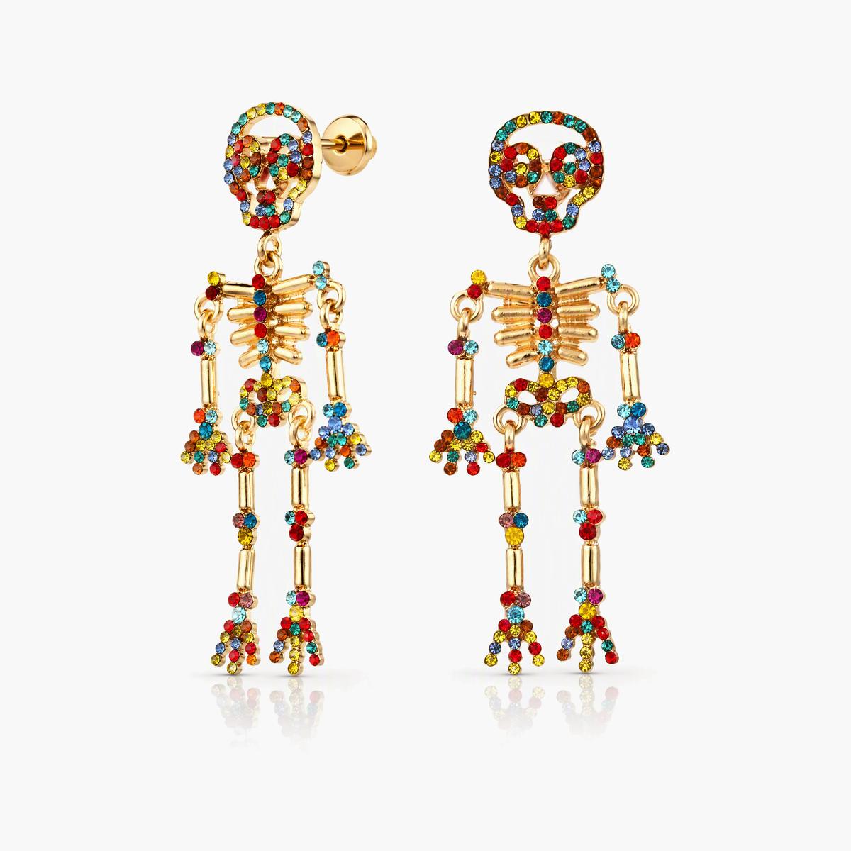 Cute Skeleton Drop Earrings