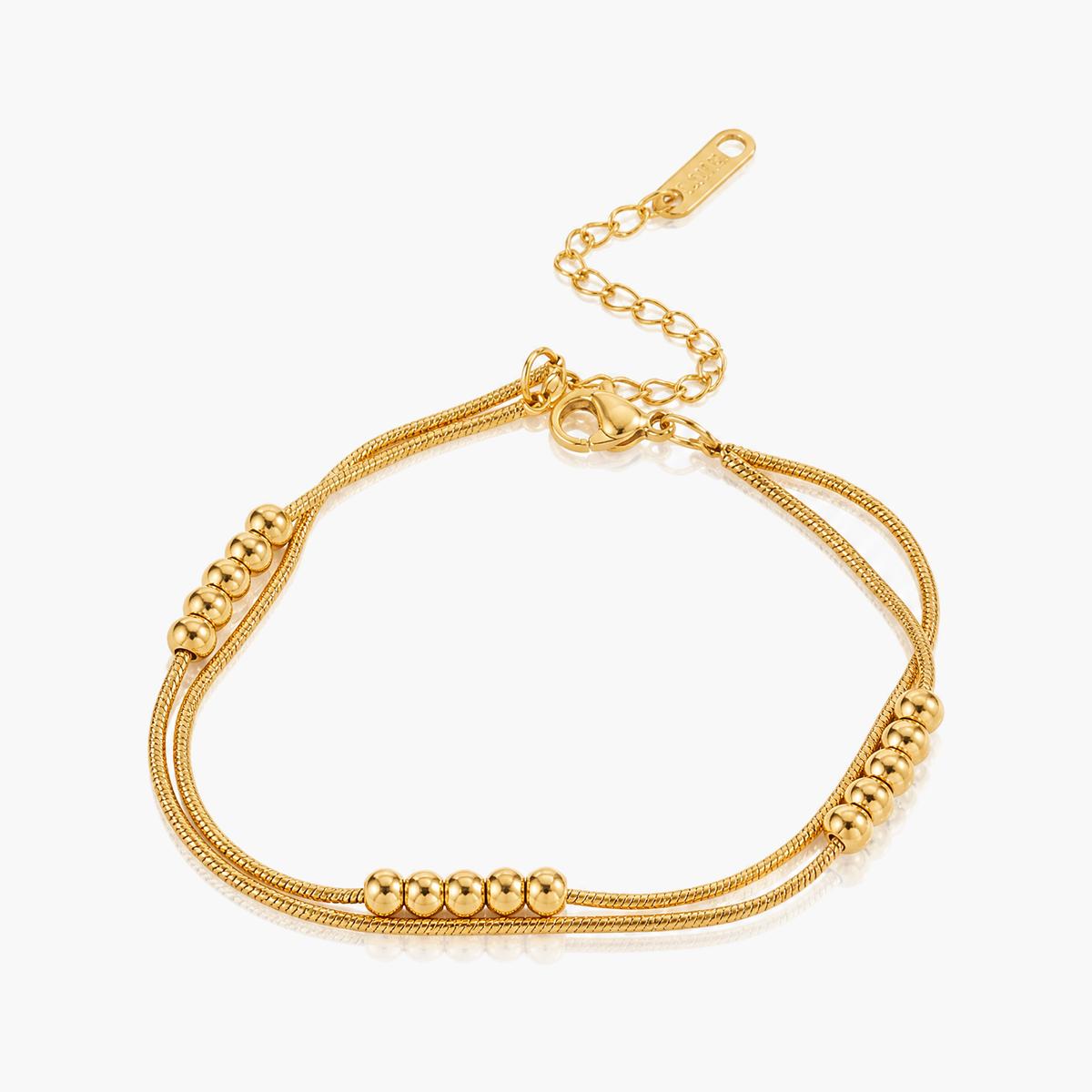 Trendy Letter Charm Bracelet
