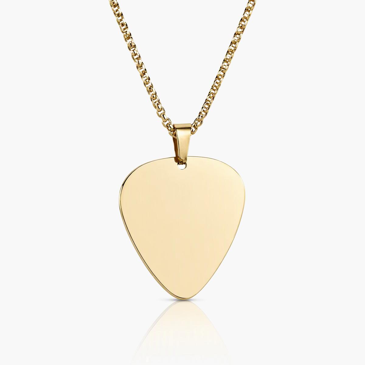 Guitar Pick Pendant Necklace
