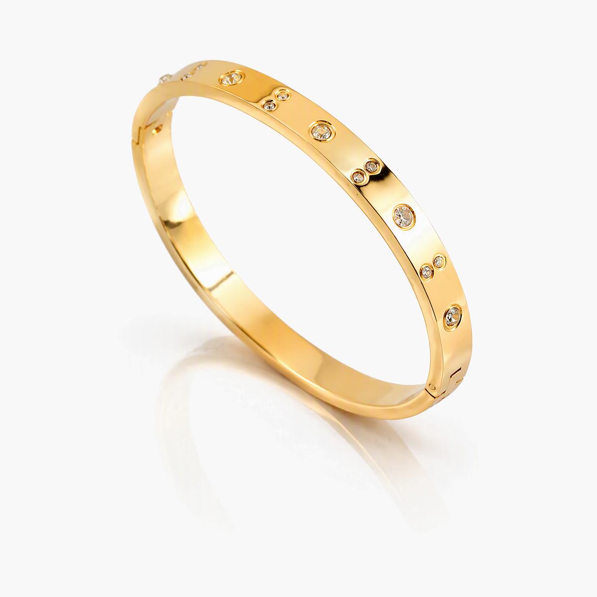 Trendy Initial Letter Bangle